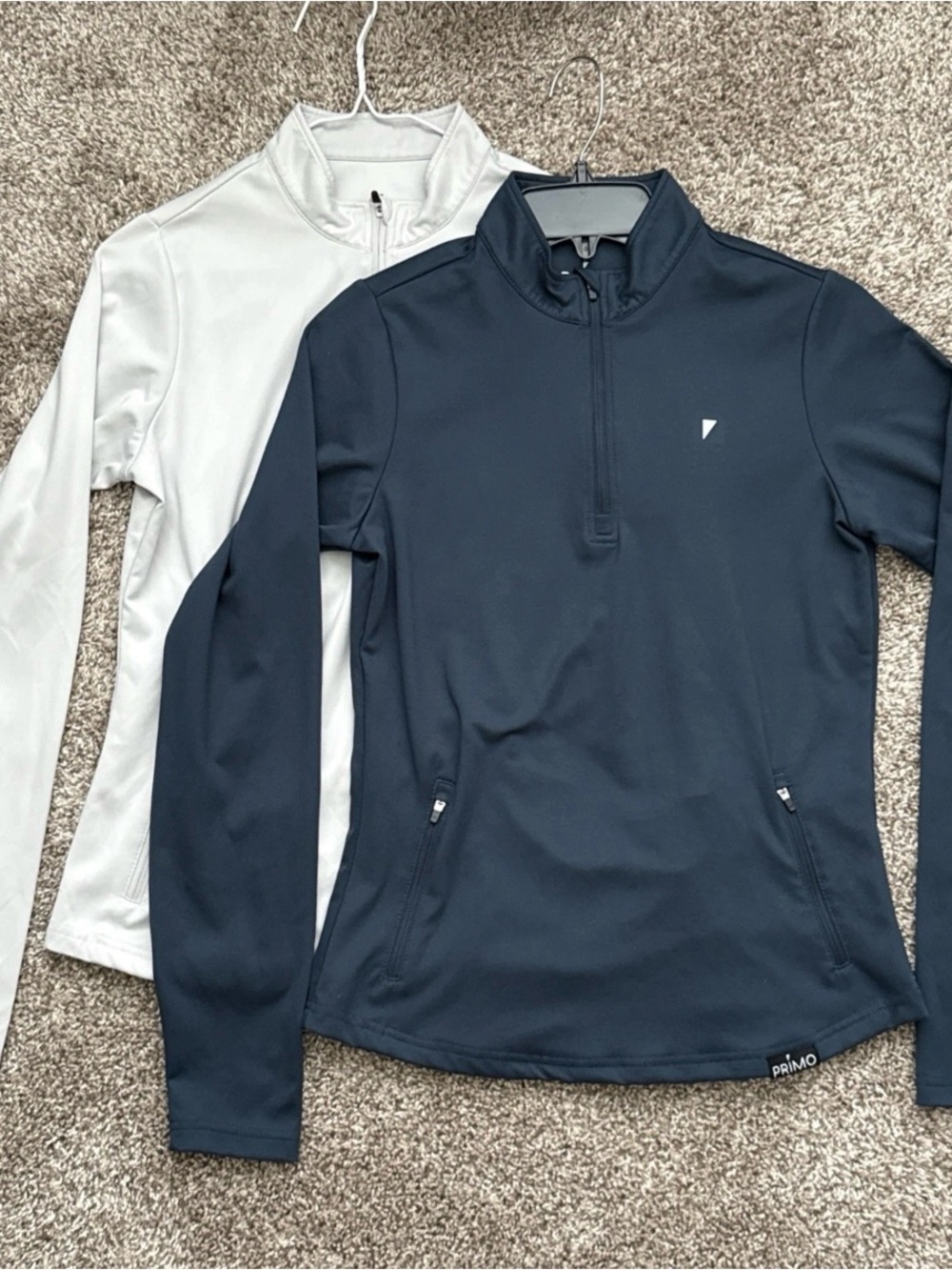 2x Primo Quarterzip Pullover Women's Small Performance Stretch Golf Casual